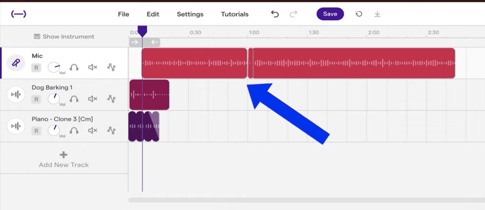 Cut Audio Using Soundtrap Transcription