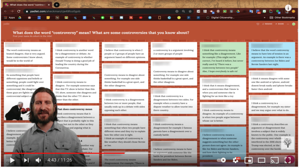Text-Based Posts in Padlet