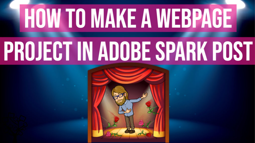 How to Make a Webpage Project in Adobe Spark Post