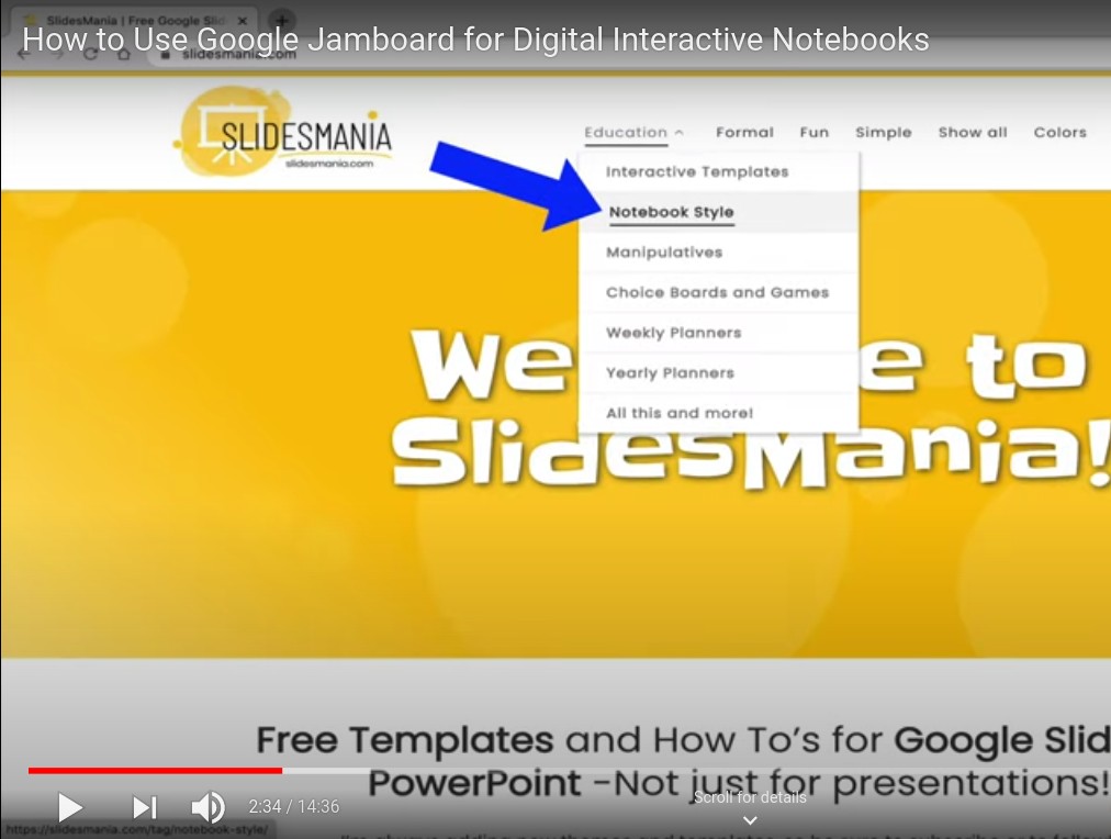 Web app template. Weekly Planner for remote learning. - SlidesMania