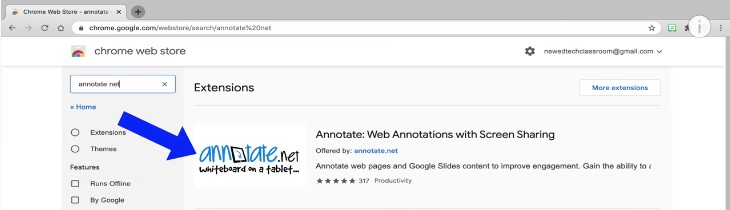 Install the Annotate Extension