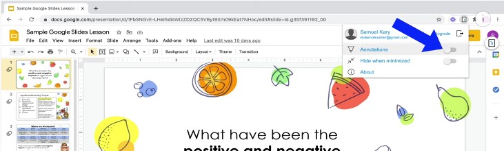 How to Create Icons for your Google Slides using AutoDraw