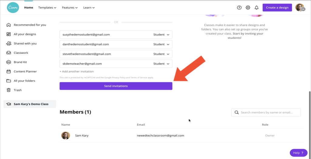 Student Joins Google Classroom via Google Classroom 