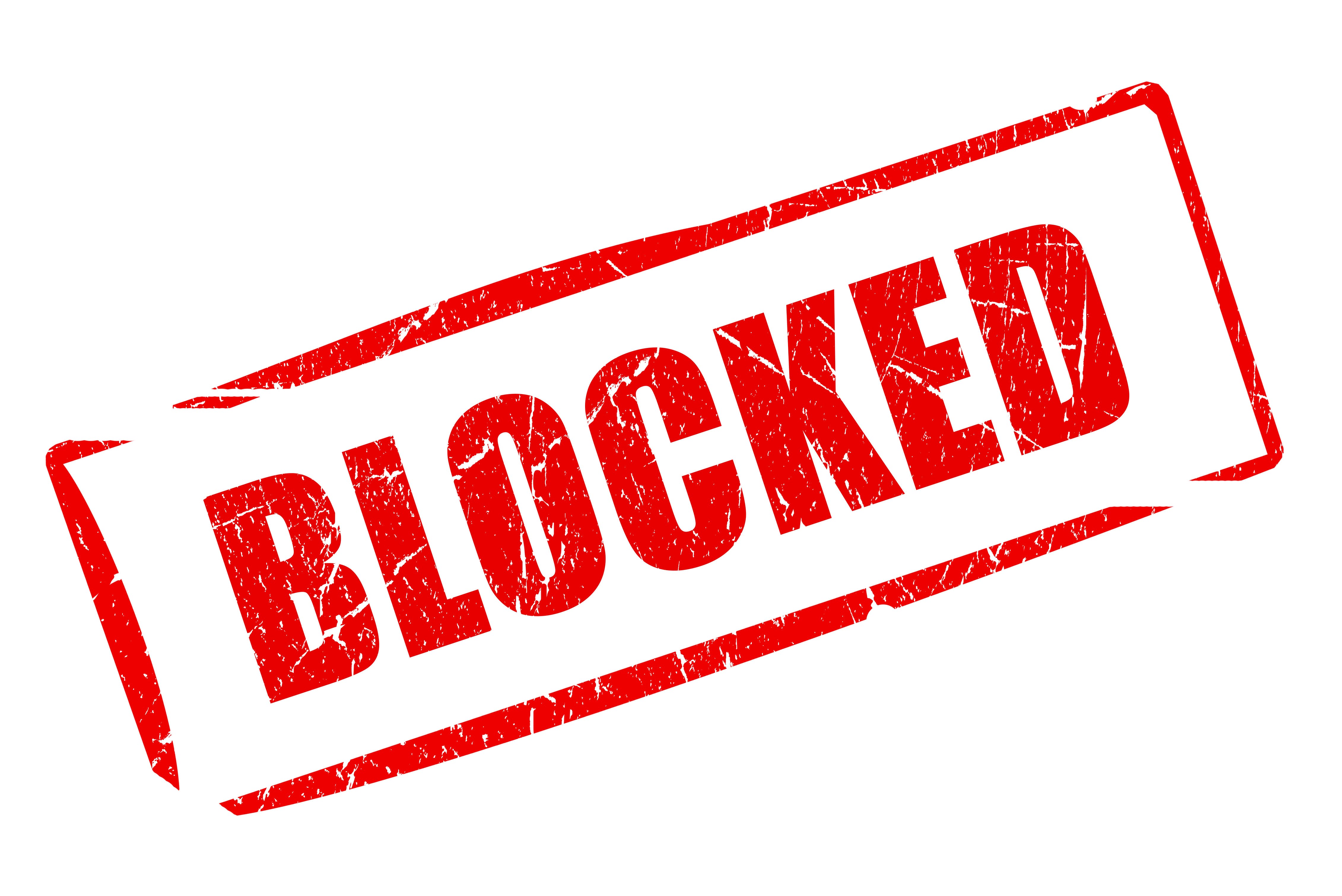 Blocked rubber stamp | New EdTech Classroom